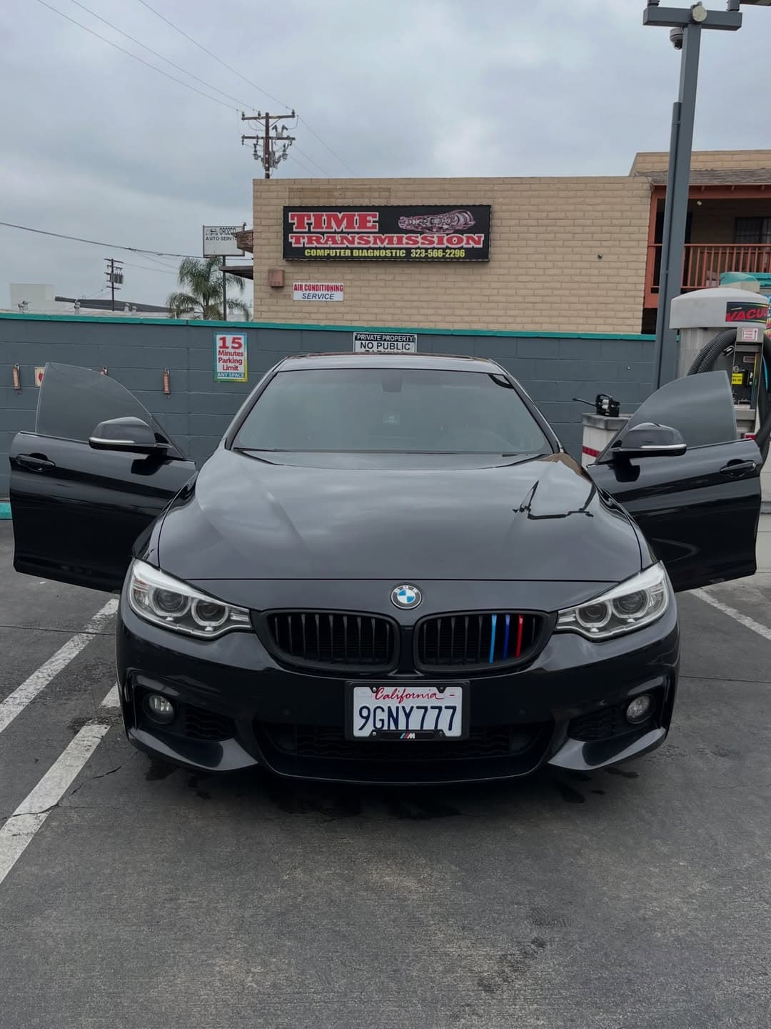 BMW 428i exterior after detail