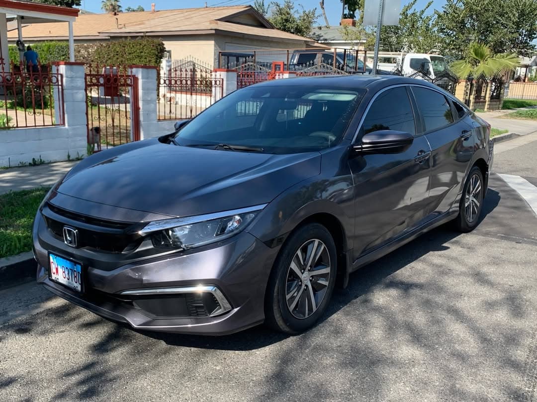Honda Civic exterior after mobile detail